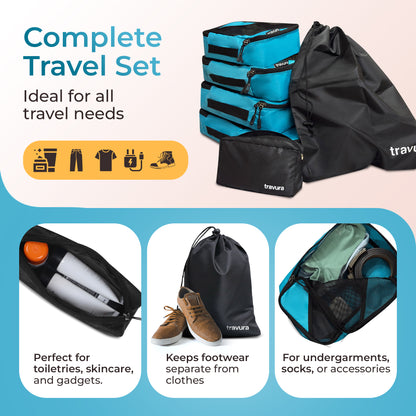 6-in-1 Pro Packing Cubes Set for Travel
