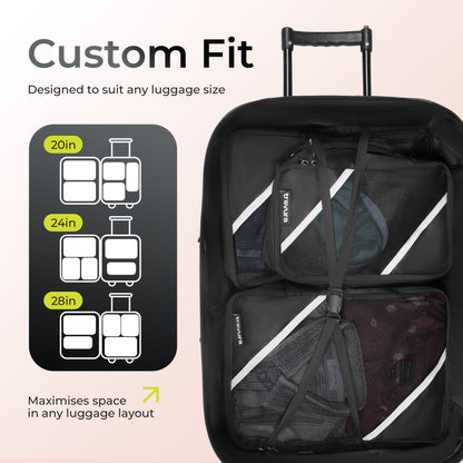 6-in-1 Pro Packing Cubes Set for Travel
